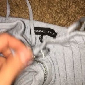 Kendall & Kylie crop top